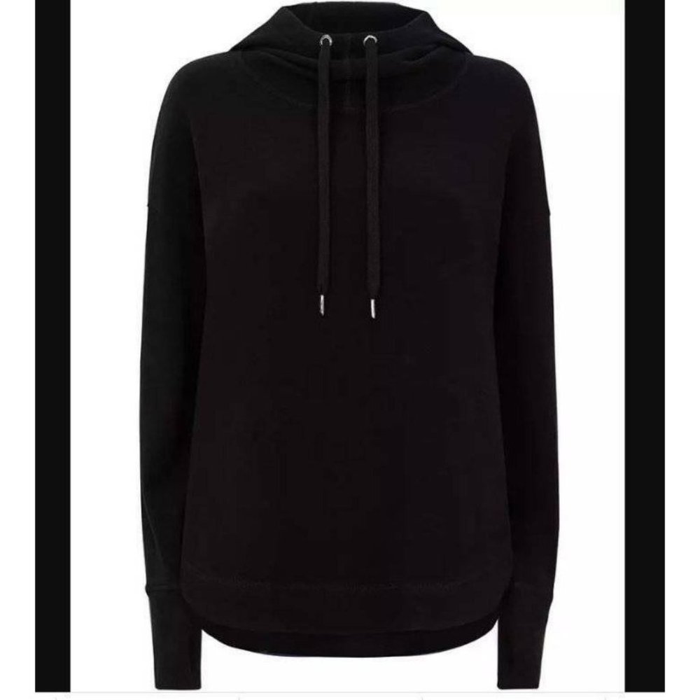 SOLD Sweaty Betty Escape Luxe Hoodie Sweatshirt Black - Picture 8 of 12